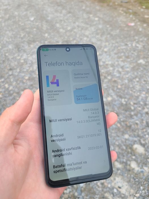 Redmi Note 9s 64/4 Sroshna