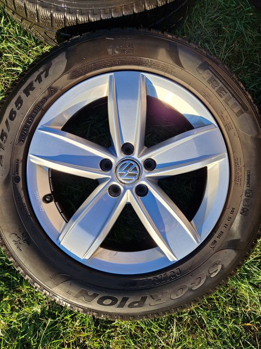 Roți iarnă, jante Al Vw Tiguan "Corvara ", R17, cauciucuri 215 65 17