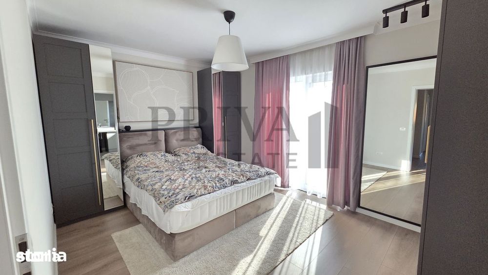 Duplex modern, 4 camere, complet mobilat
