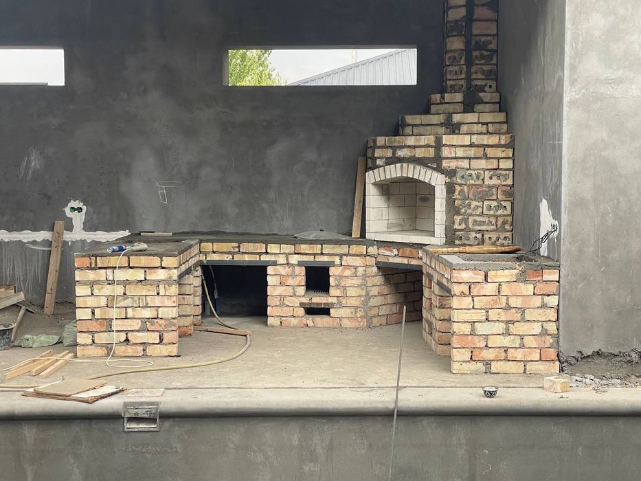 Барбикюр зона.Казан ошақ