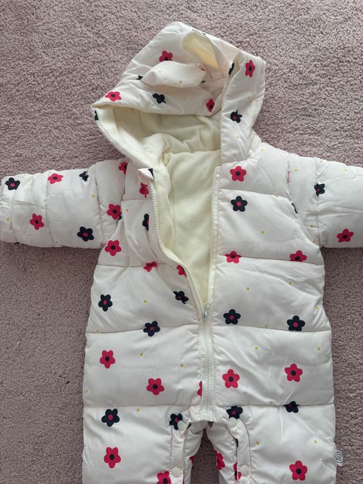 Бебешки космонавт на цветя Carnival Kids- Екрю Цвят 9-12м