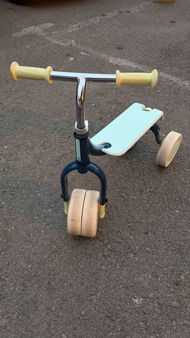 BTWIN Bicicletă fără pedale 2 în 1 Albastru Copii