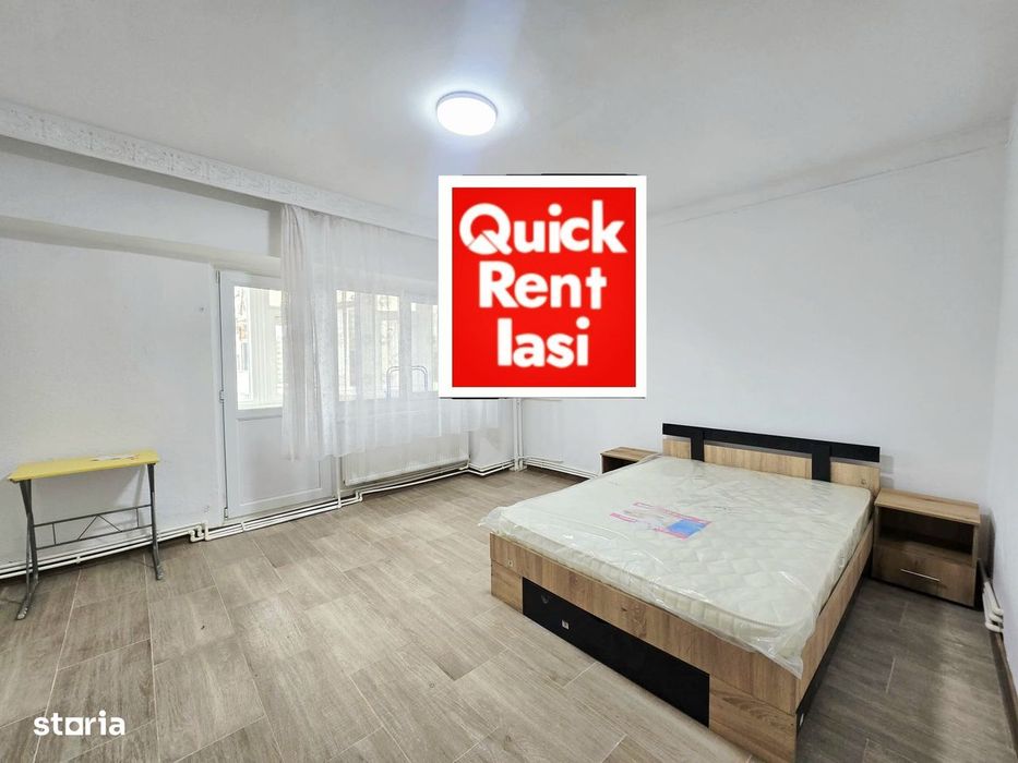 Pacurari Petrom Apartament 1Camera De Inchiriat Cu Centrala Proprie