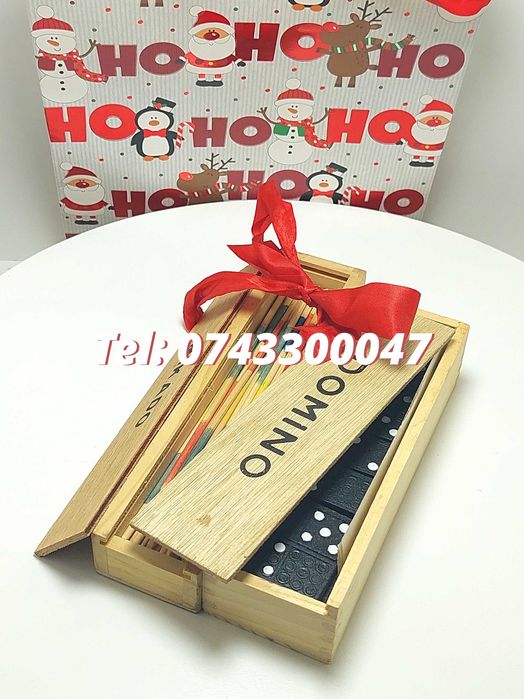 Pachet Cadou Gift  Joc Marocoo mikadoSi Domino  Transport Gratu