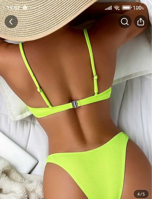 Бански-неонов, ластичен