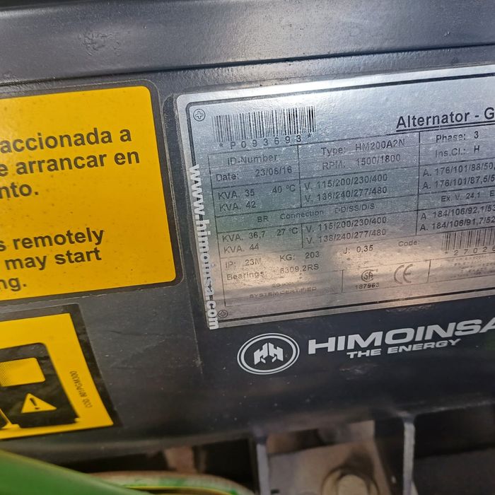 Generator trifazic 40 kva