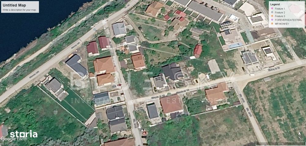 Teren 600 mp situat in Zona Mamaia Sat
