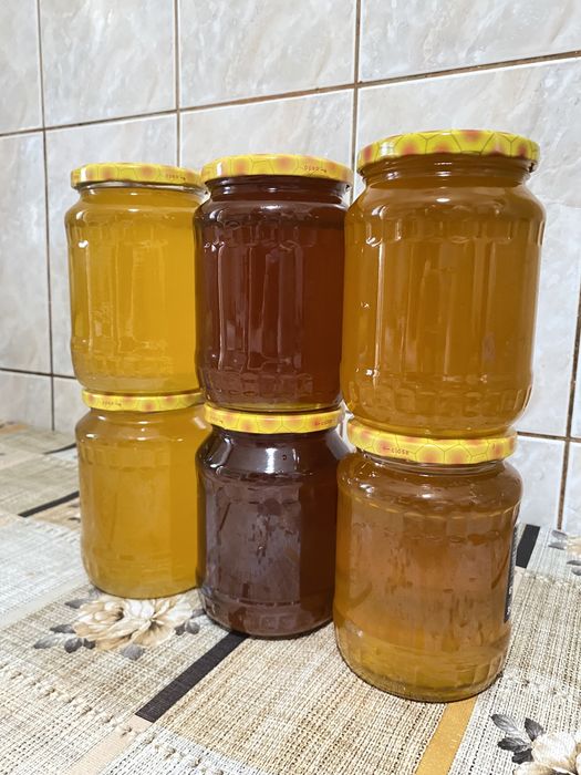 Miere naturala de mană, tei, polifloră si căpăceală