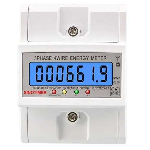 Contor electric 230V afisaj LCD