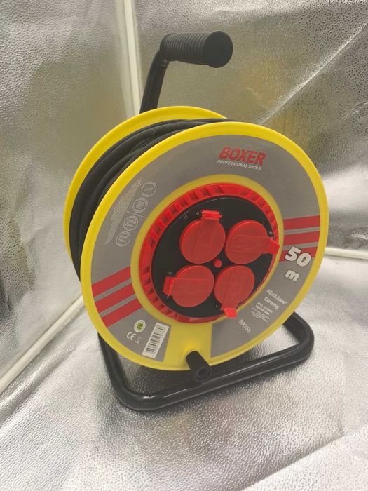 Prelungitor electric tambur 50m – rezistent si sigur