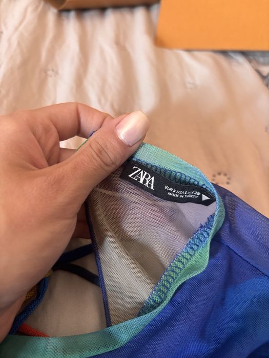 Блуза от тюл Zara S