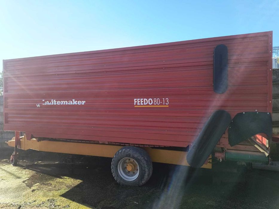 Schuitemaker FEEDO 80-13 – Remorcă furajeră 13 m³, PTO, stare foarte bună
