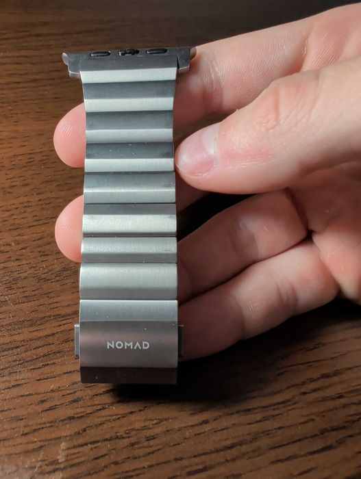 Bratara apple watch din titan pur - Nomad