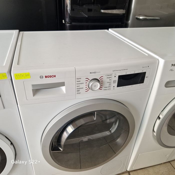 Кондензна сушилня с термопомпа 8кг.А+++ BOSCH Serie8