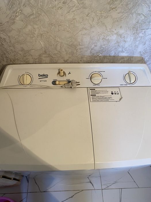 Стиральная машина полуавтомат