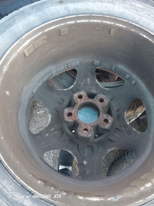 Диска от мерса с балонами