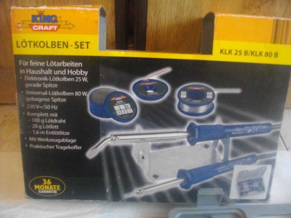 Немски Нов К-Т Специализирани Отвертки Елект/Ел.Поялник К-т King Craft