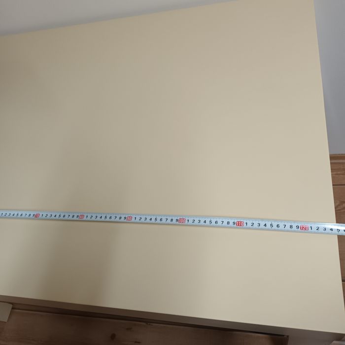 Vând masă lemn masiv 2 blaturi  făcută la comandă  125/80/ 80  cm