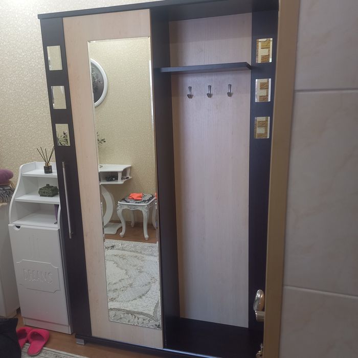 Прихожка с шкафом и зеркалом