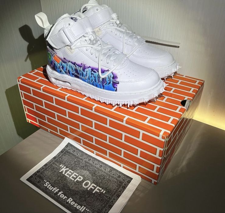 Adidasi nike air force x off white