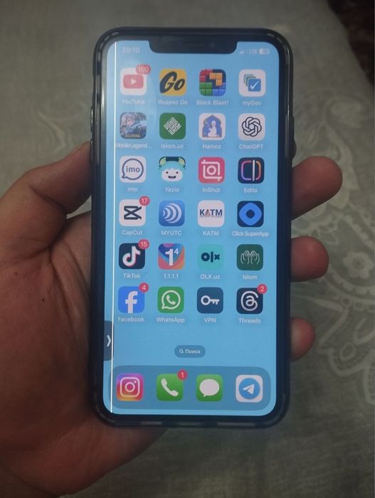 Iphone xs max xolati yaxshi obmen qimoqchiman yaxshi redmi busa 13pro