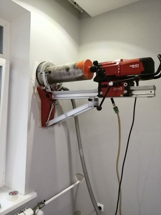 Алмазное бурение.Услуги алмазное сверление отверстие бетона и кирпича