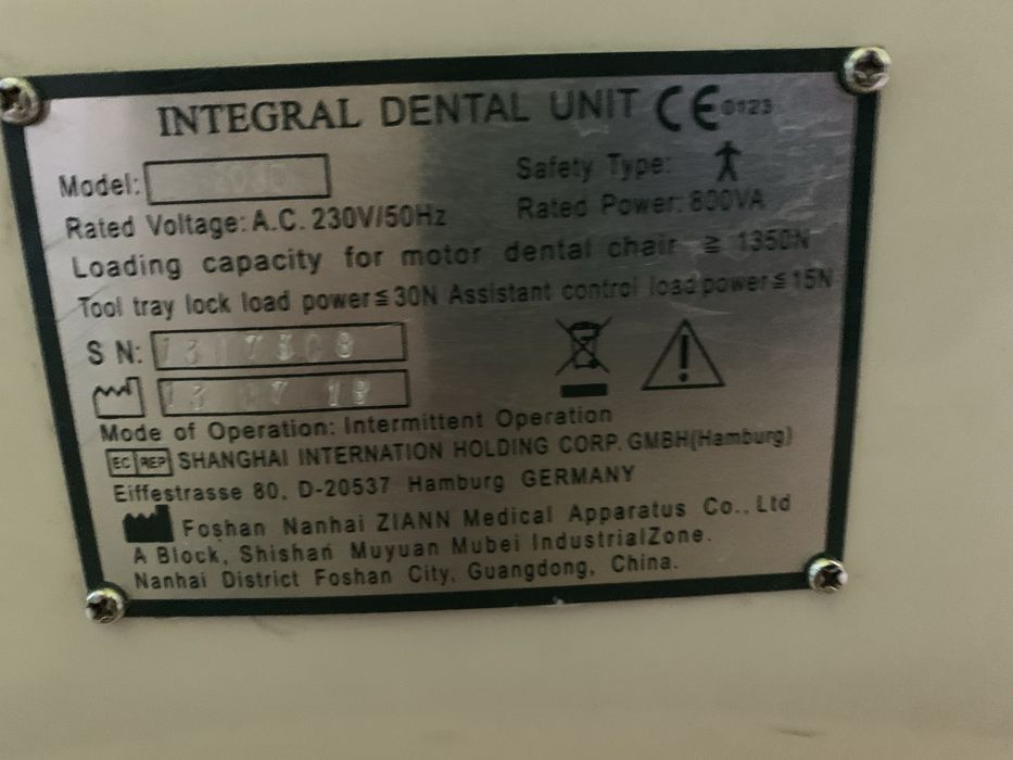 Стоматологичен стол в перфектно състояние