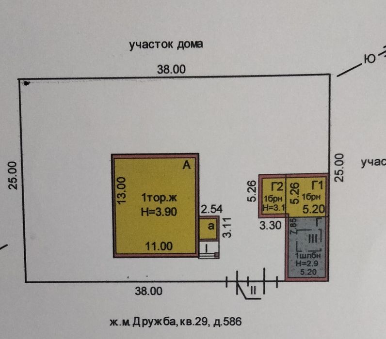 Продам дом 120 м2 в жилом массиве Дружба
