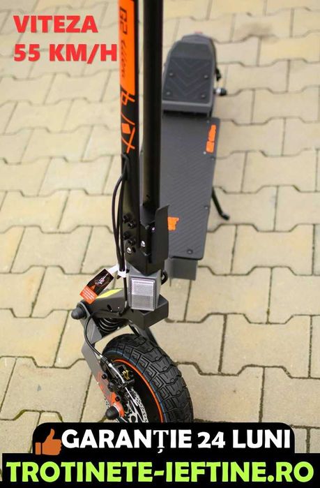 Trotineta KuKirin G2 ULTRA MODEL NOU 2026, 2 MOTOARE 1600W, viteza 55 km/h, GARANTIE 2 ANI, Super pret