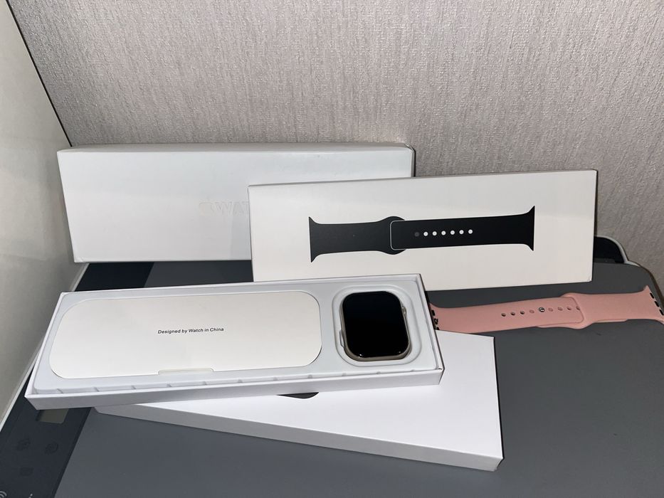 Смарт-часы в стиле Apple Watch, 46 мм.