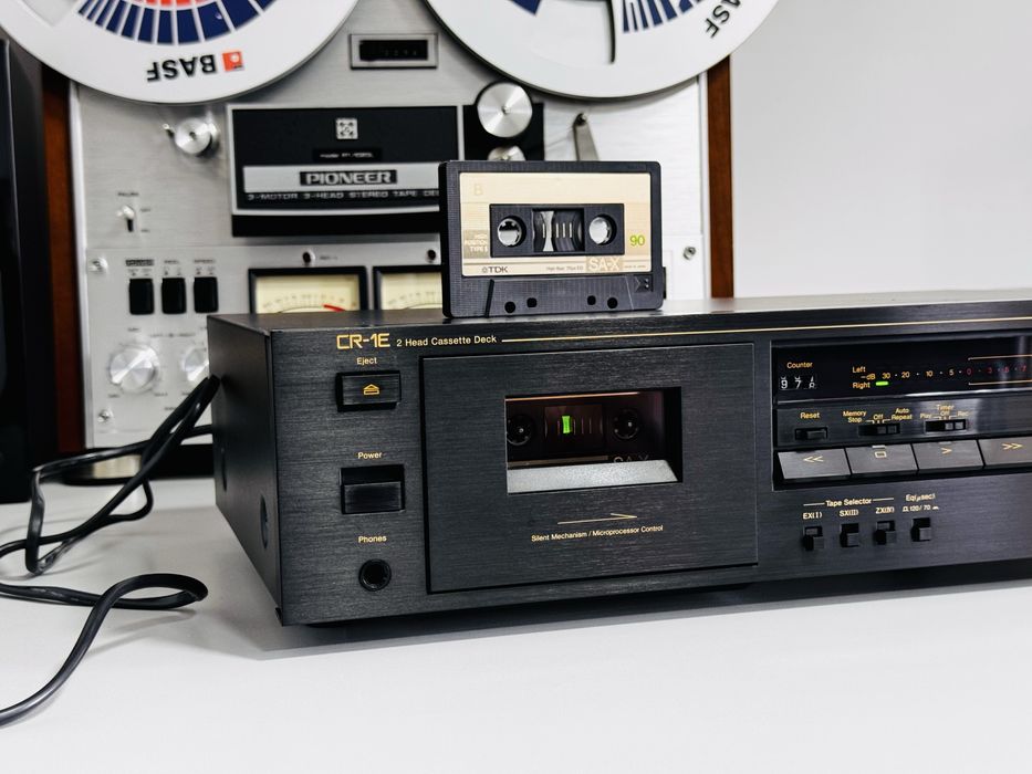 Deck NAKAMICHI CR-1E 2 Head , Eq 120/70,dolby/Mpx,sunet calitativ