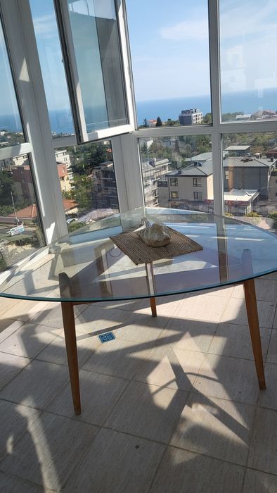 Луксозна стъклена маса Фантазия