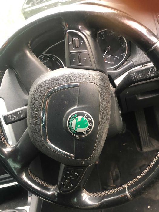 Piese dezmembrari Skoda Octavia 2 facelift combi, gri, 2012, 1.6 tdi