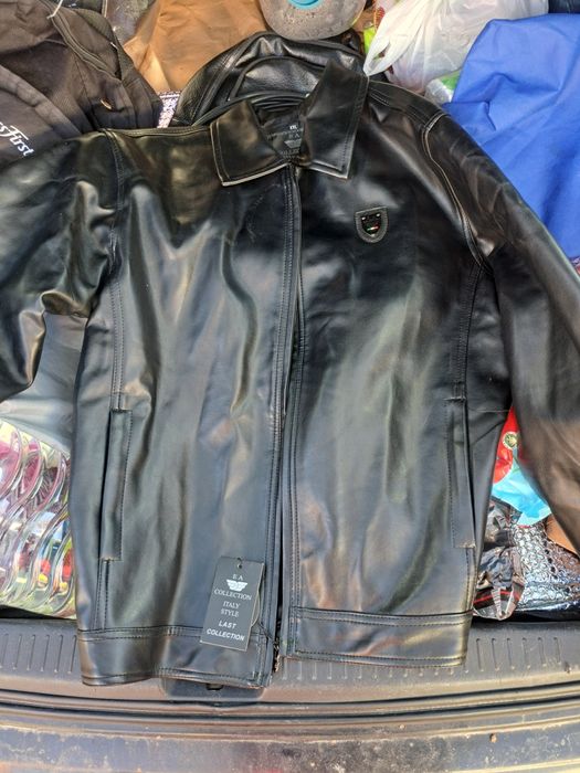 Италянско кожено яке  ново