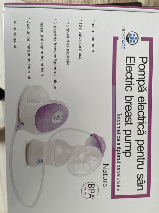 Pompă electrică pentru sâni