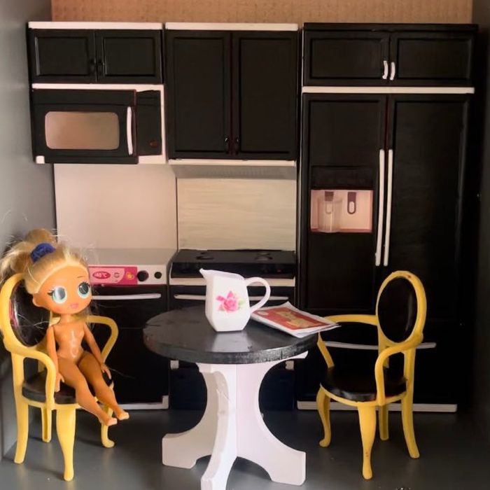 Кукольный дом мебель барби