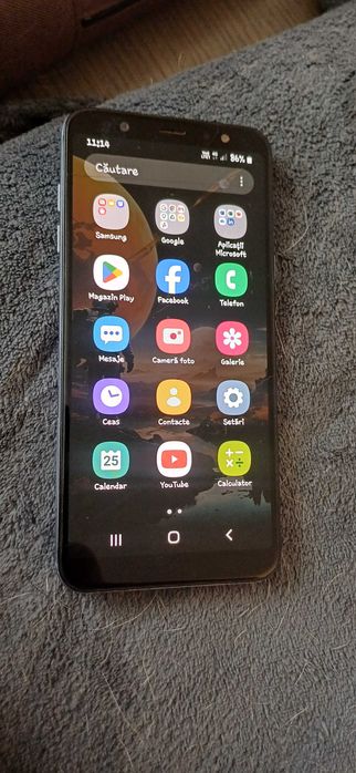 Telefon Samsung a6 duos , ecran protectie crapat