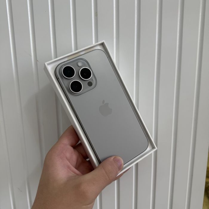 iPhone 15Pro Natural Titanum 256gb 95%