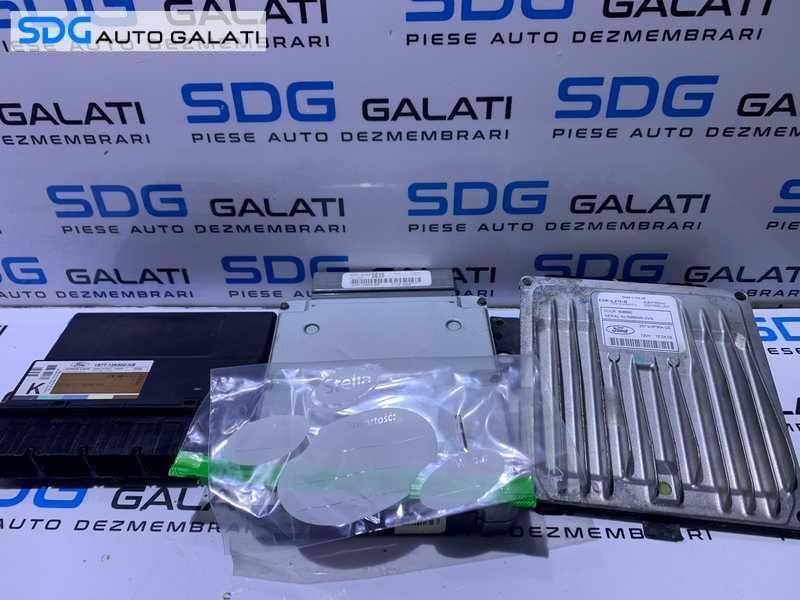Kit Pornire ECU Calculator Motor Cip Cheie si Modul Imobilizator Ford Mondeo MK 3 2.0 TDCI 2000 - 2007 Cod 2S7Q-9F954-DE 2S7A-12A650-BPF 1S7T-15K600-KB [L4778]