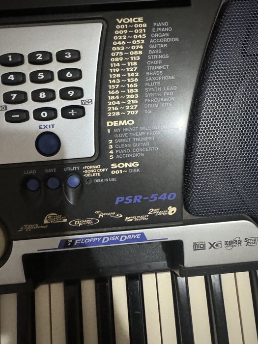 Синтезатор Yamaha