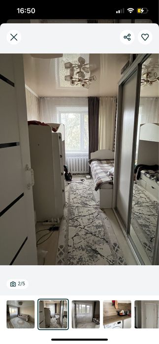 Продается 3-х комн квартира в 5 микрорайоне