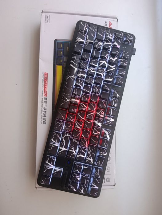 Игровая механическая клавиатура ajazz k870t pro