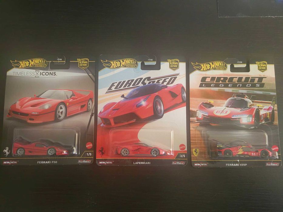 Hot Wheels Ferrari Premium