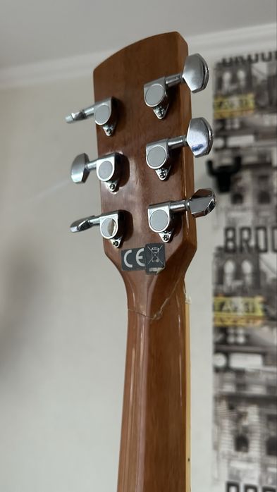 Акустическая гитара Harley Benton CLD-60SMCE NT