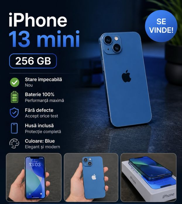 Iphone 13 mini IMPECABIL !
