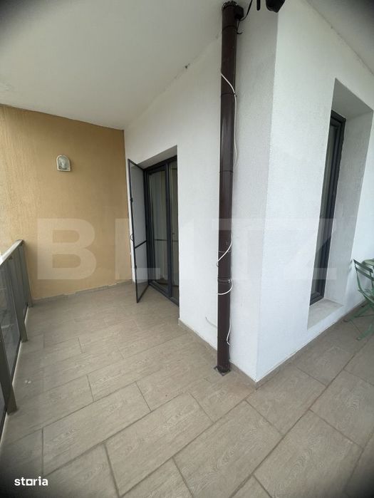 Apartament bloc nou, 72 mp, 2 dormitoare si living, parter, zona Nord