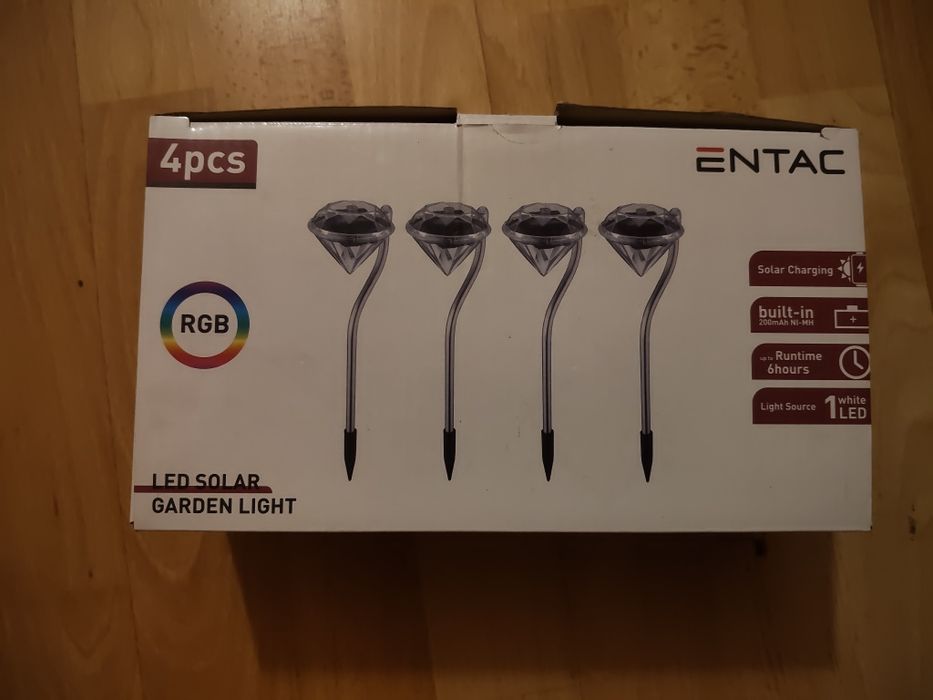 Lămpi solare led colorate