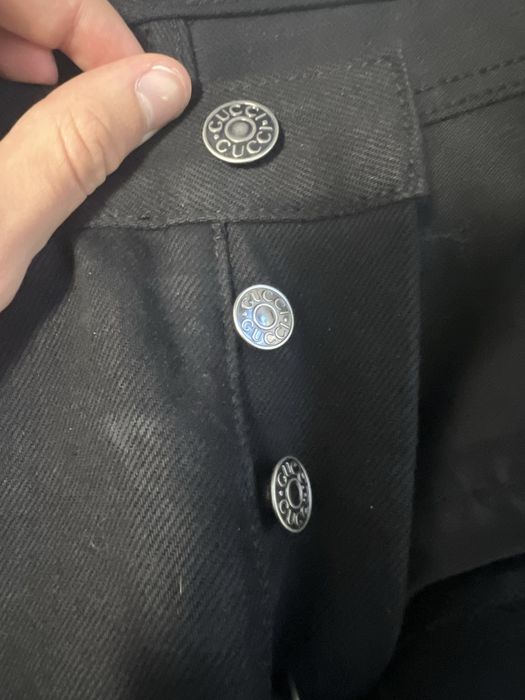 Blugi gucci horsebit denim jeans
