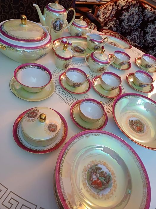 Мадонна фарфоровый сервиз ГДР 60-е годы