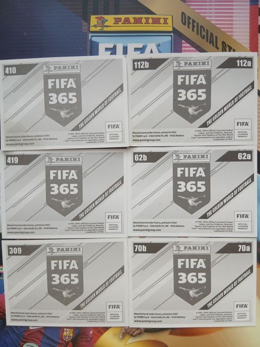 Наклейки panini 2024